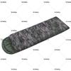 Saixianfeng Adult Thickened Warm Envelope Camouflage Camping Sleeping Bag