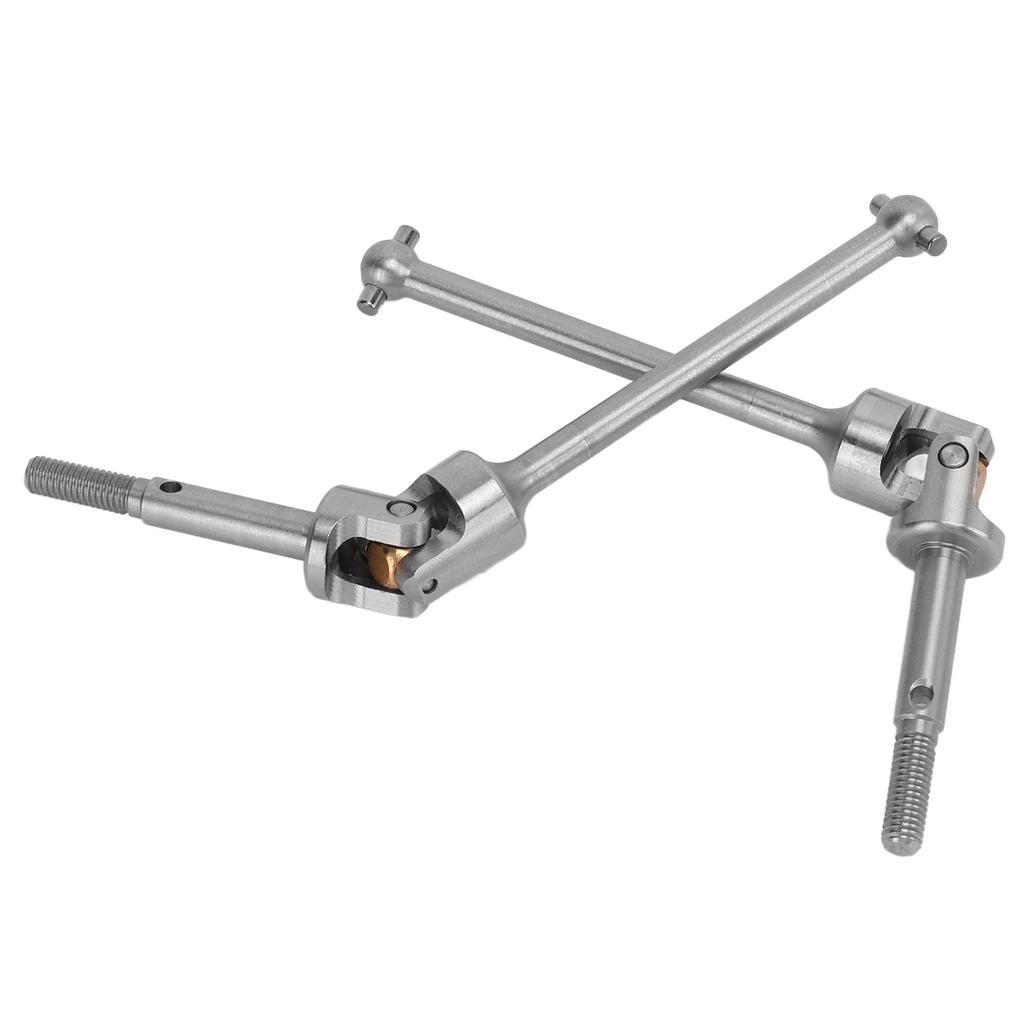 2pcs RC Stainless Steel Front CVD Driveshaft Axle Set for LOSI LMT Solid Axle 18 Monster Truck