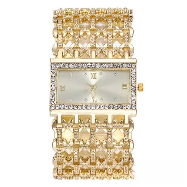 Ladies Fashion Quartz Watch With Alloy Band For Casual Daily Wear