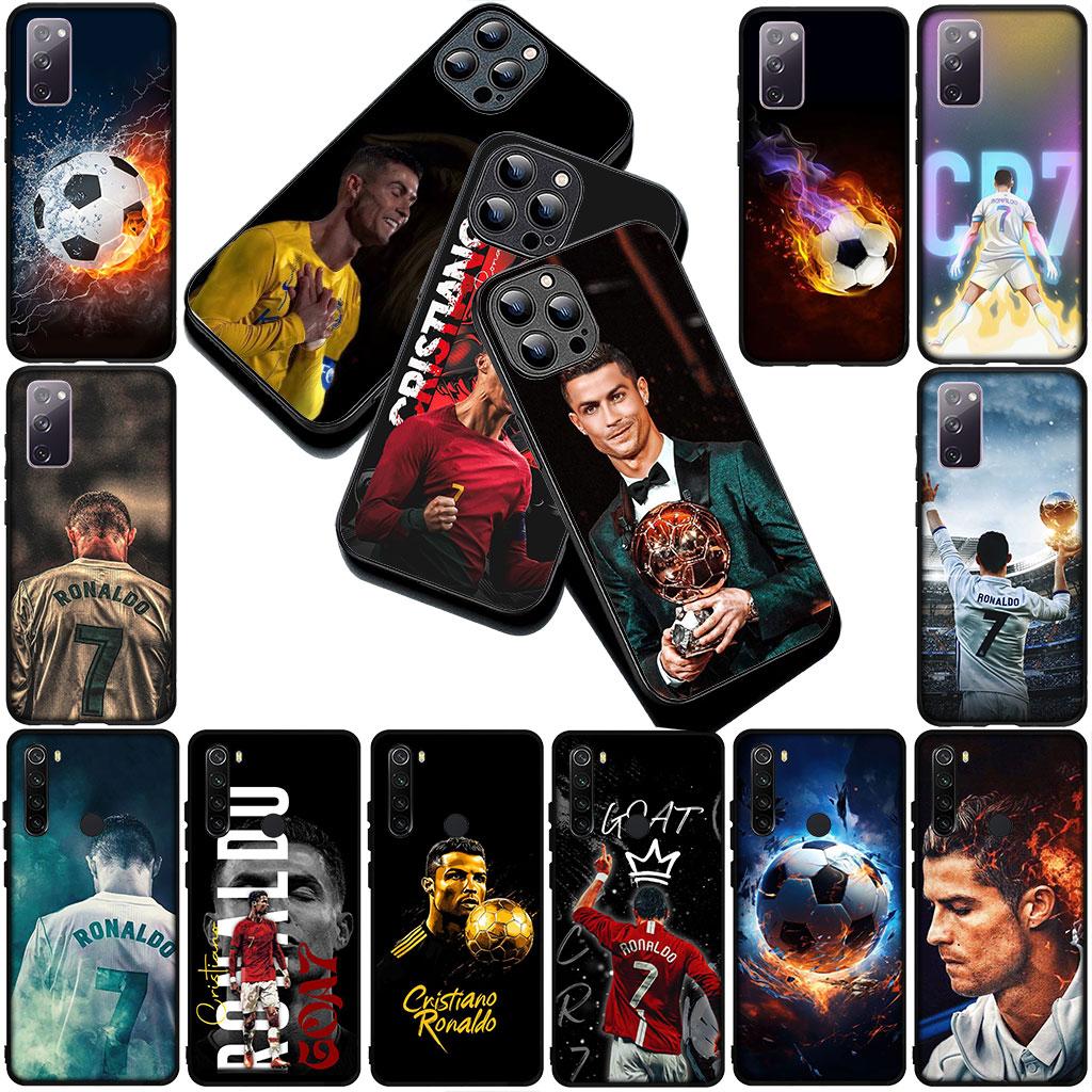 Phone Cover for Motorola Moto Edge 70 60 Fusion NEO Pro G Stylus G56 G96 G04 G05 20 Case  Soccer No7 King CR7s Football No 7