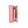 COACH Kip Hardware Leather Handbag Small Women Pink