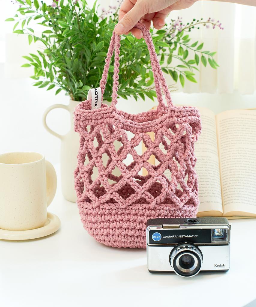Mystikotita Berry Tote Net Bag - 2 Colors