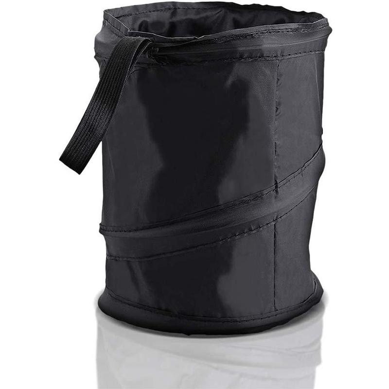 

Автомобильное складное мусорное ведро сумка-холодильник водонепроницаемый мусорный пакет с боковым карманом пакет для мусора для автомобиля аксессуары для декора салона автомобиля чёрный