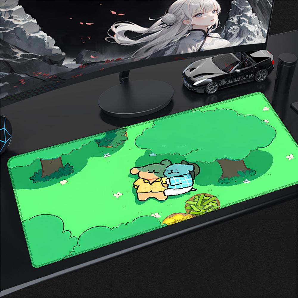 Kawaii Lovely Dog Mouse Pad Cartoon Animal Design Waterproof Desk Mat Cute Pet Theme Gaming Mousepad for PC Laptop
