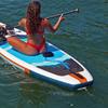 Surfboard Leash 4ft 5.5mm TPU Nylon 2 Headed Surfing Strap for Shortboards  boards Skimboards