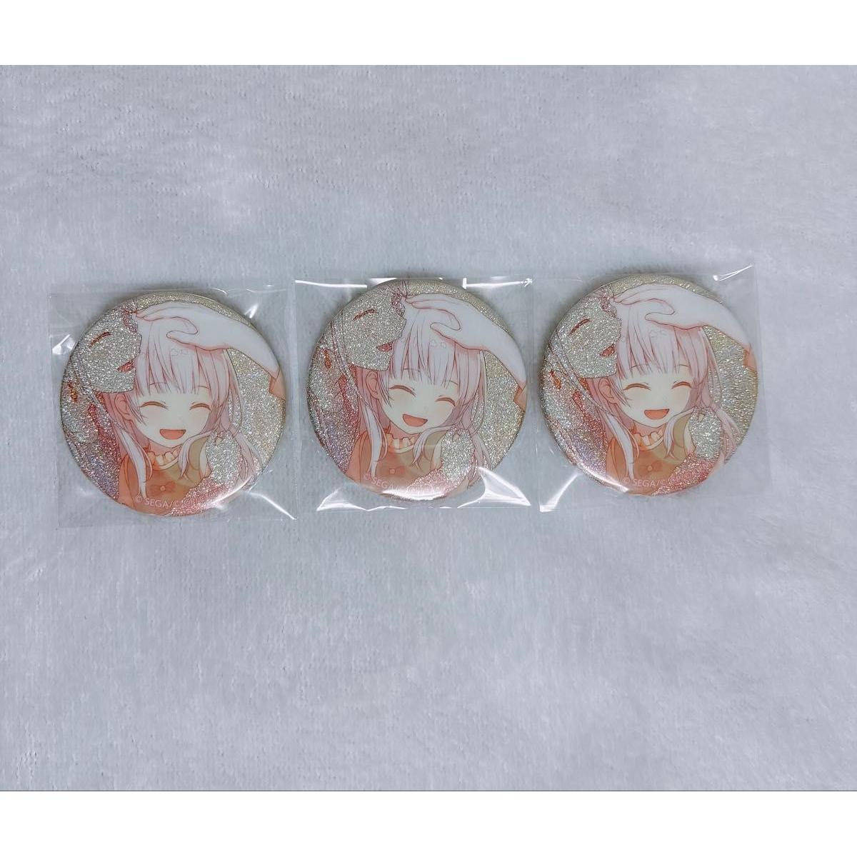 Used Proseca Kanade Yoizaki Glitter Can Badge Guri Can 37B Can Badge Project Sekai Nigo Passion