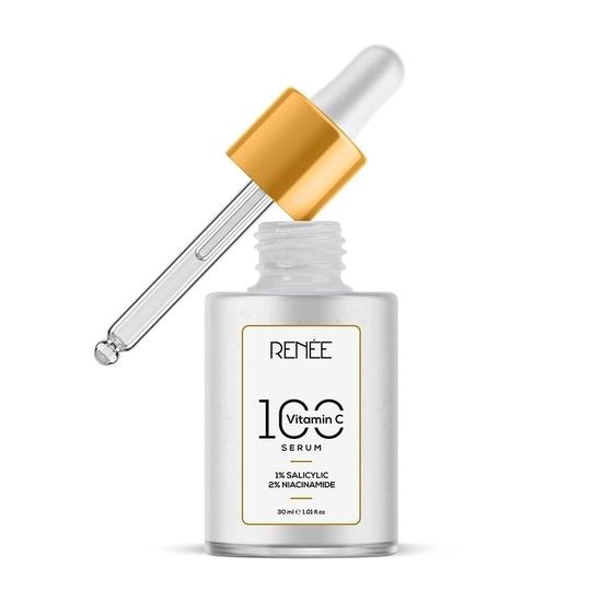 RENEE 15% Vitamin C, 1% Salicylic & 2% Niacinamide Face Serum for Glowing Skin, Reduces Dark Spots, Acne, Fine Lines  for All Skin Type - 30 Ml