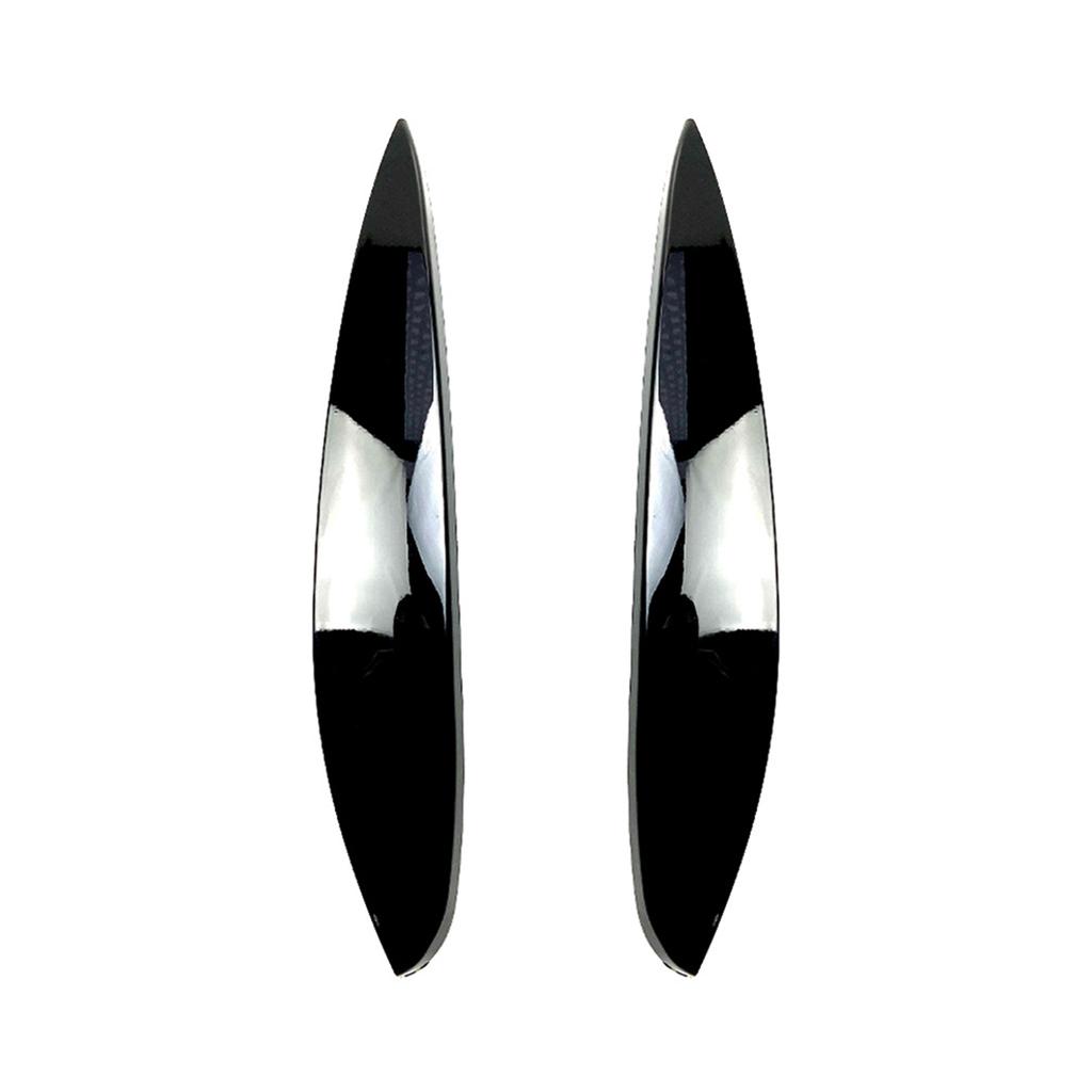 For Mercedes-Benz Smart 453 2015 2016 2017 2018 2019 2020 Headlight Eyebrow Eyelid Trim Lamp Cover Sticker Car Accessories