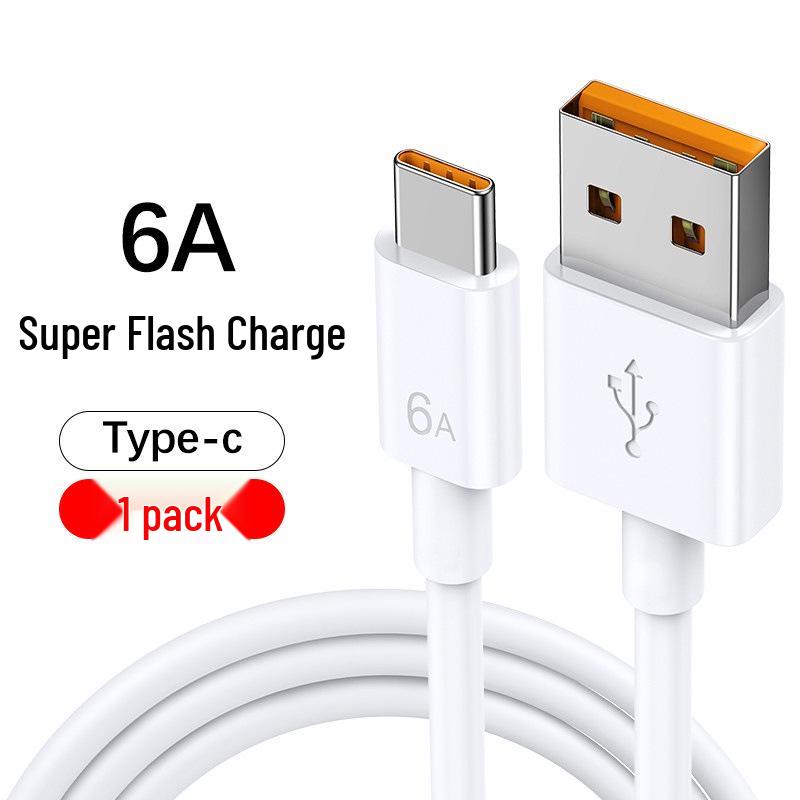 

New Fast Charging Cable with Colorful Lights for Samsung, iPhone 16/15, Huawei, Type-C 1 meter
