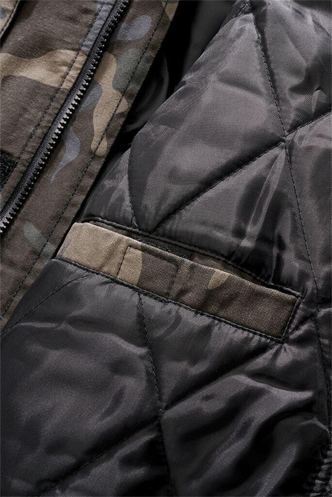 Winter Jacket Brandit Bronx Dark Camo
