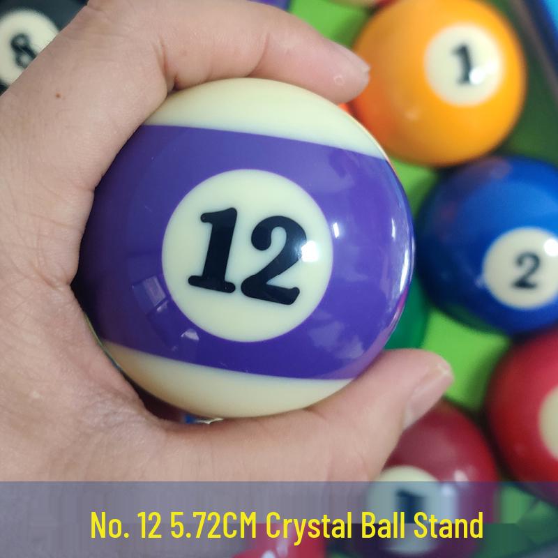 Standard American Billiard 16-Ball Set: Black 8 & 9-Ball with Large Numbers