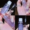 Crystal Clear Transparent Lip Care Oil Glass Transparent Lip Gloss Moisturizing Lip Base Moisturizing Pearl with Flash Lip Lacquer Color Suit