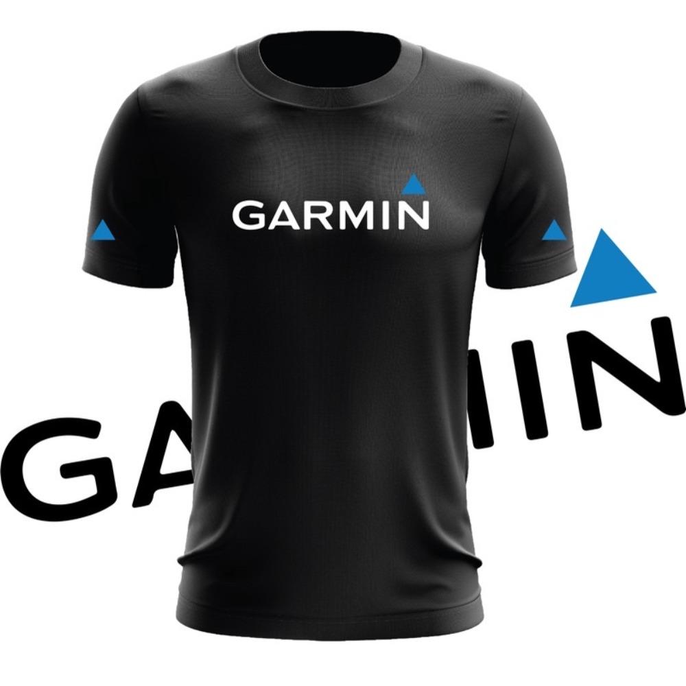 

Мужская летняя мужская футболка Мода Garmin Хлопковая футболка Baju Garmin Микрофибра Подходит для занятий спортом Юнисекс Футболка оверсайз S