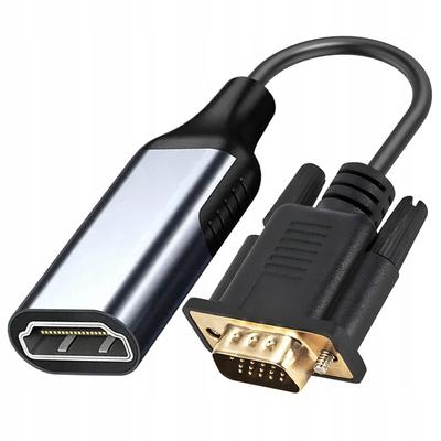 co2 VGA na HDMI Adaptérový Kabel Konvertor Full HD 1080P 60Hz