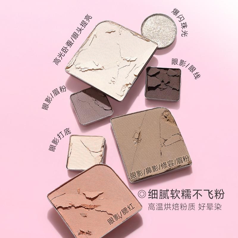 Life Girls 7 Color Face Palette Matte Shimmer Highlighter Blush Eyeshadow For Women