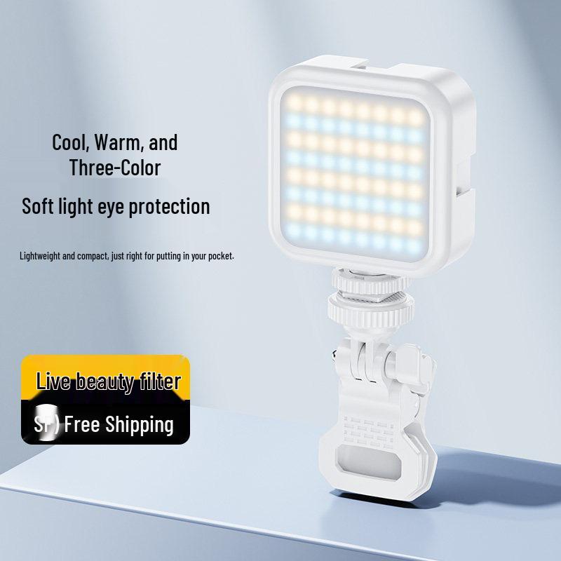 Mini Portable RGB Fill Light for Selfies, Streaming, and Photography