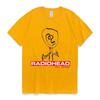 2024 Lato Radiohead The Bends Koszulka Męska Damska Bawełniana Koszulka Hip Hop z Krótkim Rękawem Ubrania Koszulki Topy Prezent Dla Fanów