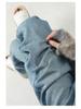 Women's Retro Loose Wide-Leg Jeans - Pear Shape, Long, Mopping Style for Spring & Autumn.