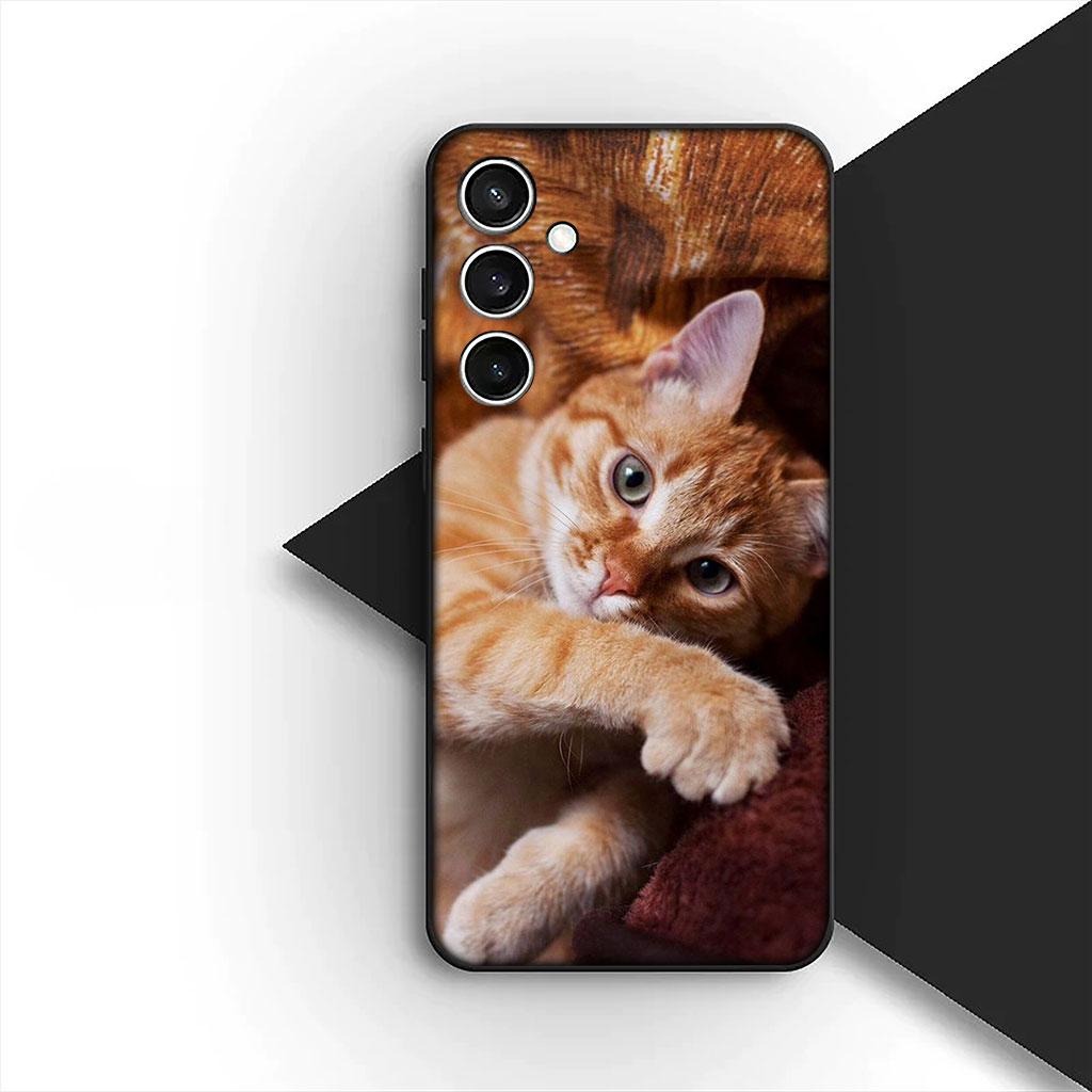

Comics Cat Meow Lovely Silicone Phone Cover for Motorola Moto G86 G57 E14 E15 G14 G34 G35 G84 G24 A54 G15 Power E22 Soft Case Motorola Moto G84