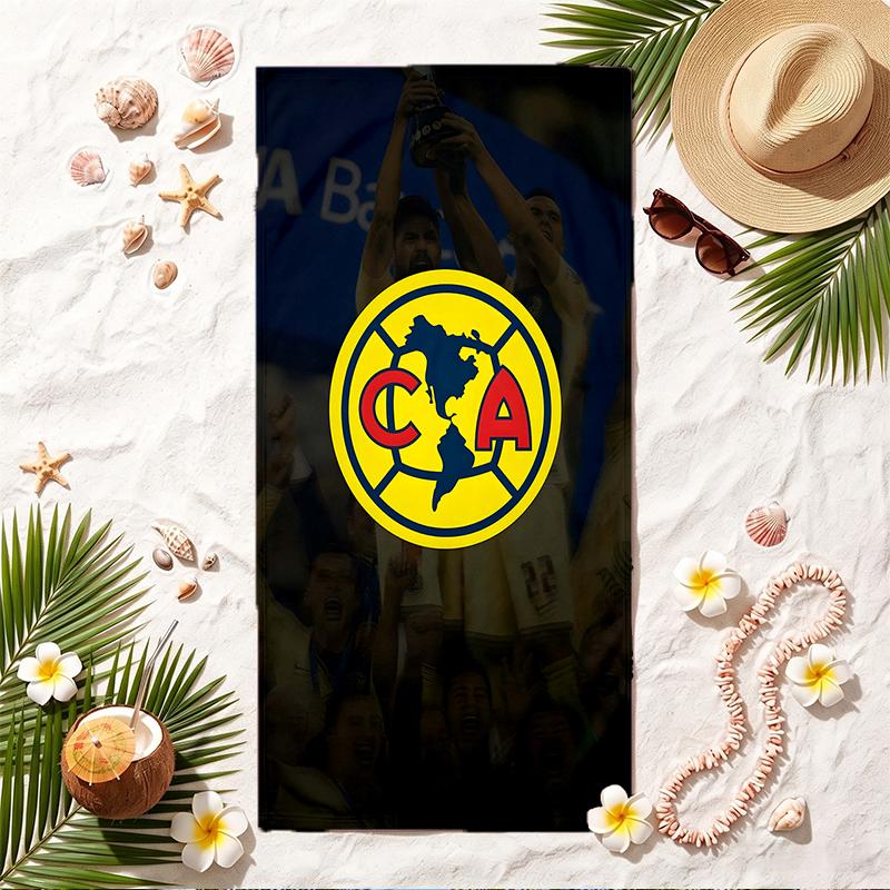 Club America Soft Beach Towel Stylish Beach Pool Towel for Summer Seaside Vacation Travel