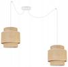 Hanging Lamp, Ceiling Chandelier, Lampshade, Boho Juta