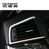Car Styling Air Conditioning Vent Frame Cover Stickers Trim Air Outlet Panel for BMW F10 F18 5 Series Interior Auto