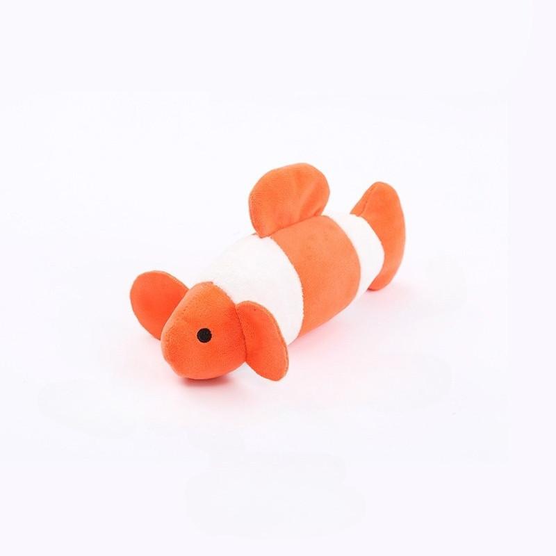 Plush Shark Toy, Dog Chew, Teeth Cleaning Safe and Soft Animal Shape, Suitable for Indoor and Outdoor Play, Easy To Clean, Wear-resistant, Bite Proof