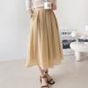 New Arrivals Open Run Women Semi Transparent Layered Long Skirt