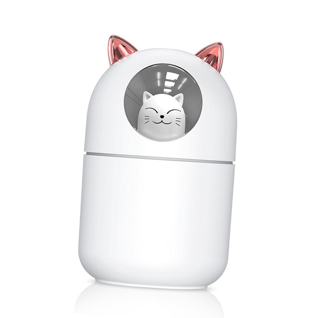 Humidifier Noiseless Portable USB Humidifier With Color LED Light for Offices Bedrooms Car