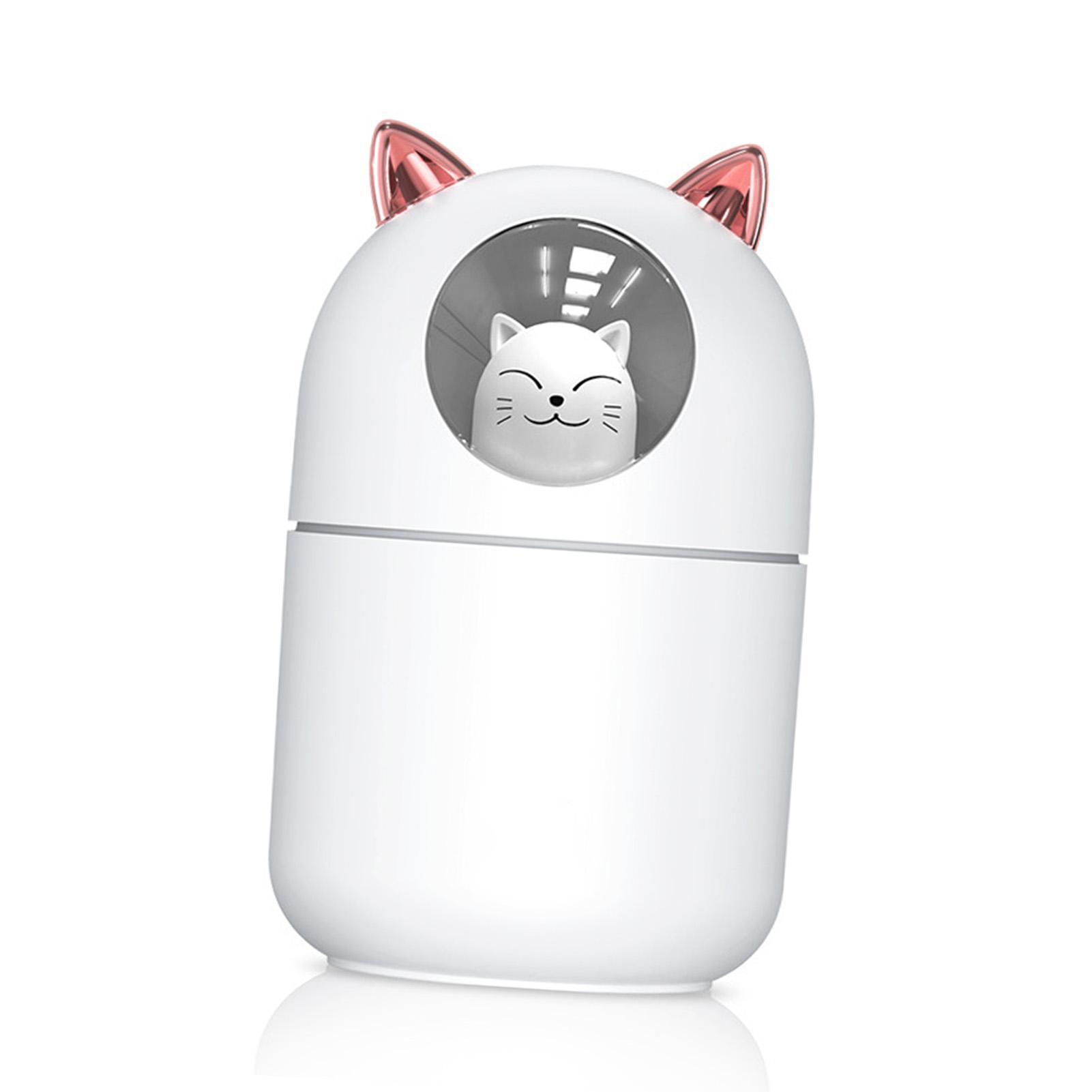 Humidifier Noiseless Portable USB Humidifier With Color LED Light for Offices Bedrooms Car
