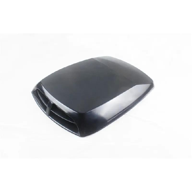 New Universal Black ABS Car Decorative Air Flow Intake Hood Scoop Vent Bonnet Cover