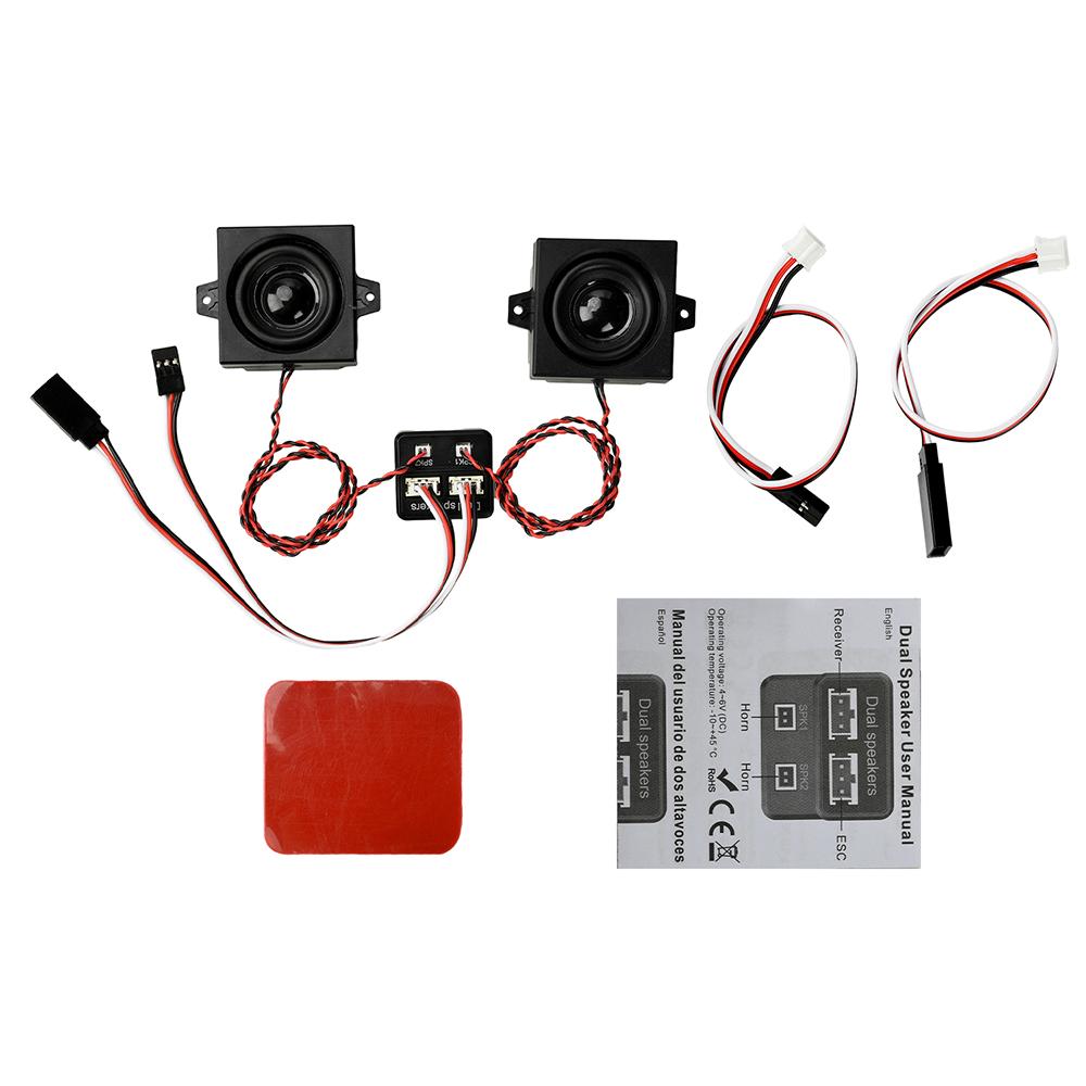 Dc 3.6-8v Remote Control Diesel Engine Simulation 5w Speaker Suitable For Remote Control Vehicles, Trucks, Excavators