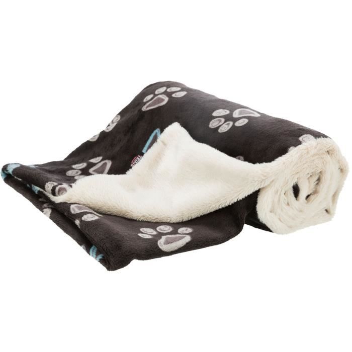 Couverture pour chien - Trixie - Jimmy - Douce en peluche - 100x70 cm - Idéale pour allergies