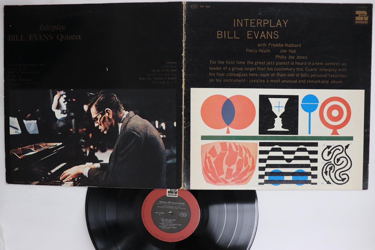 Виниловая пластинка BILL EVANS  Interplay MW2009 RIVERSIDE 1970 Япония Джаз Б/У