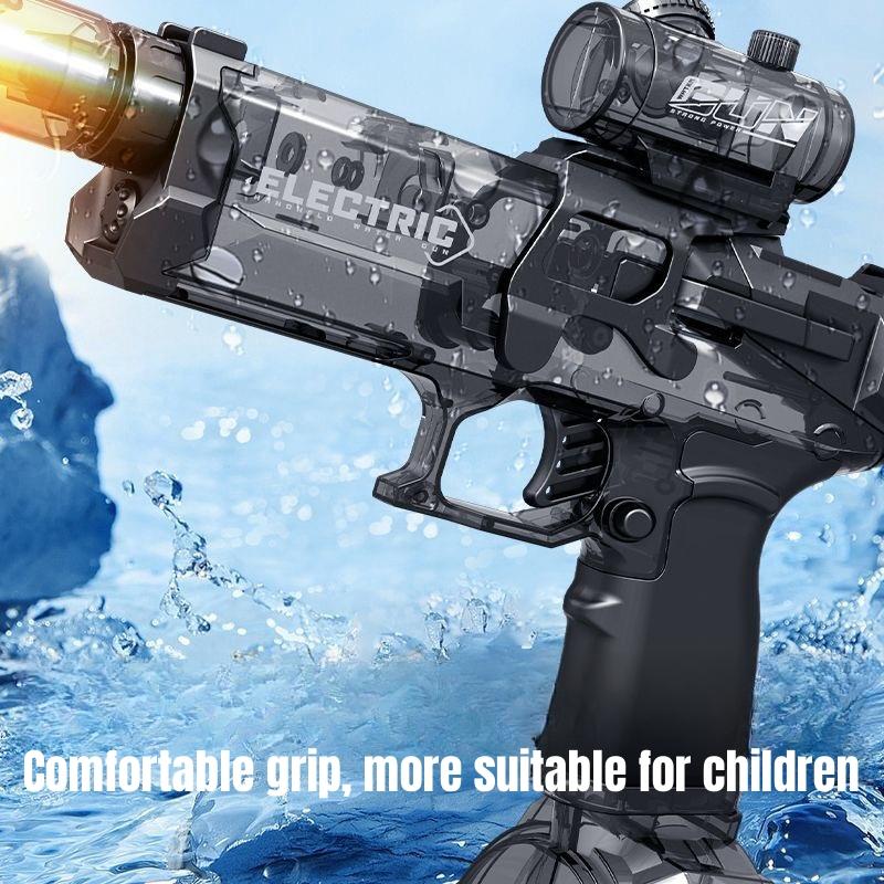 Crianças Pistola de Água Elétrica de Alta Pressão Brinquedos Verão Exterior Praia Piscina Jardim Jogos de Luta Crianças Rajadas Automáticas Pistola de Água Presentes