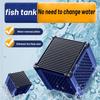 Aquarium Water Purifier Cube Fish Tank Filter Box For Fish Activated Purifier Tanks,Horse Tank D3O5