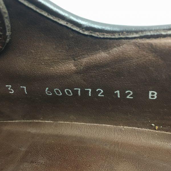 Vintage E.T. Wright Made in Italy U-Tip Business Shoes Dark Brown Size 12B / 28.5-29.5cm Men's(USED)