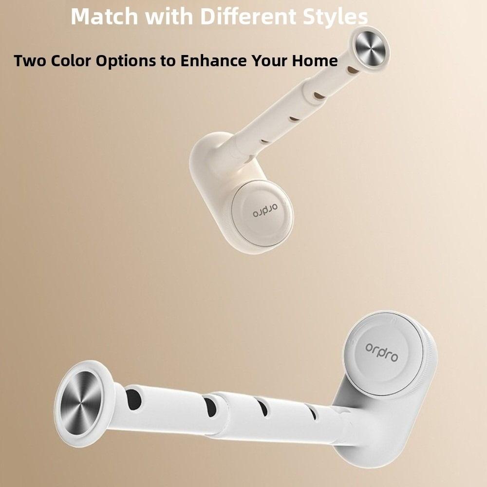 Adjustable Length Clothes Hanger Organizer Suction Cup Installation Balcony Hanging Rack  Window