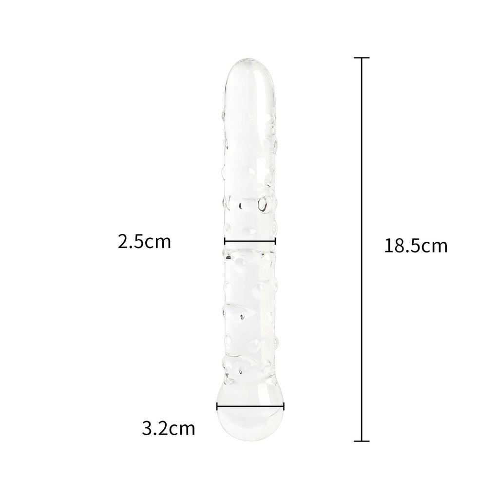 SM Erotic Crystal Dildo & Anal Plug Massager