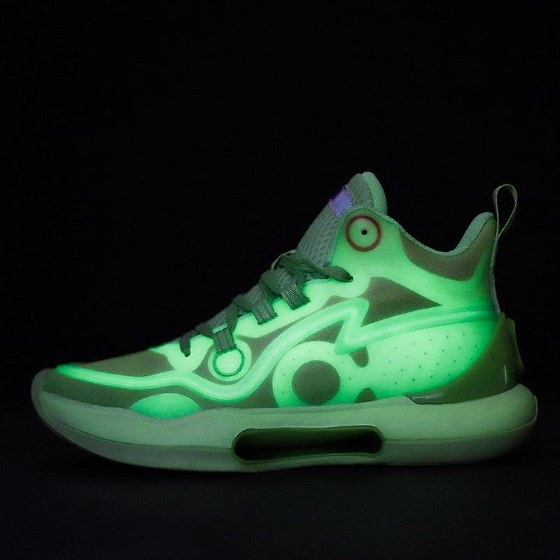 Fashion Men Basketball Shoes Cushioned Sneaker Fashion Train Athlete High Quality Sports Shoes Fluorescence Light Casual Sneakers 35-45