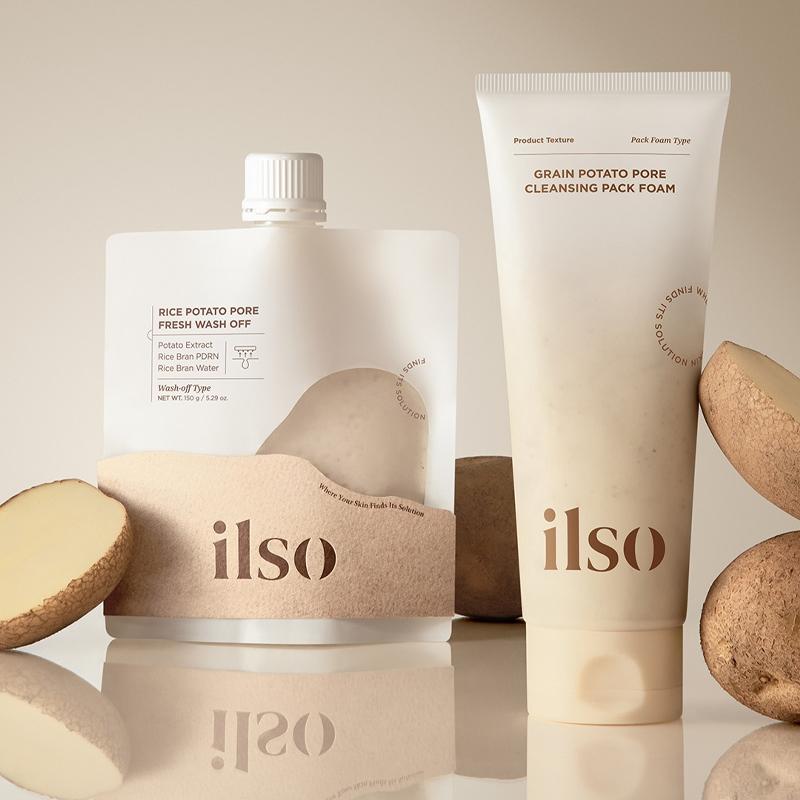 [ilso] Rice Potato Pore Fresh Wash Off 150g