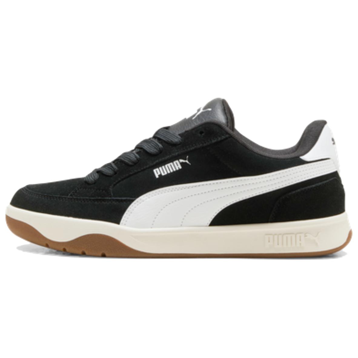 Puma Park Lifestyle Sk8 Comfortable Versatile Low-Top Skate Shoes Unisex sneaker Black White 404483-02 38