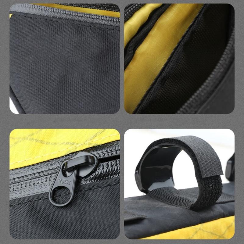 Cycling Triangular Pouches Front Top Tube Bag Waterproofs Bicycles Frame Bag Cycling Tool Triangular Storage Pouches
