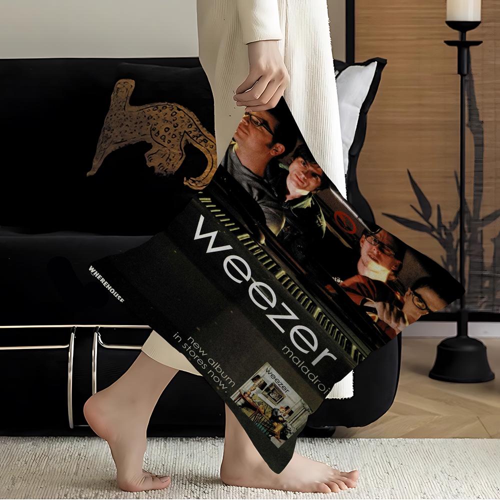 W-Weezer Band pillow cover sofa cushion cover home room decoration children gift