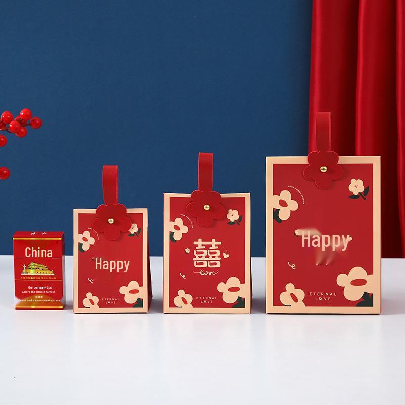 2024 Chinese Style Elegant Wedding Candy Gift Box