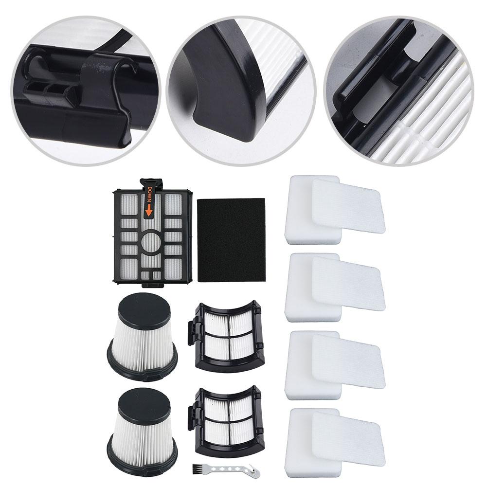 HEPA and Foam Filter Replacement Set for Shark Cordless Vacuum Cleaner Models IW3612EU IW3612EUT IW3612AMZEU IW3611EU