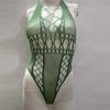 Sexy Underwear Bodysuit Fishnet Perspective Backless Hollow Out For Party Women's Lingerie Undies Pornographic Pajamas Costume
