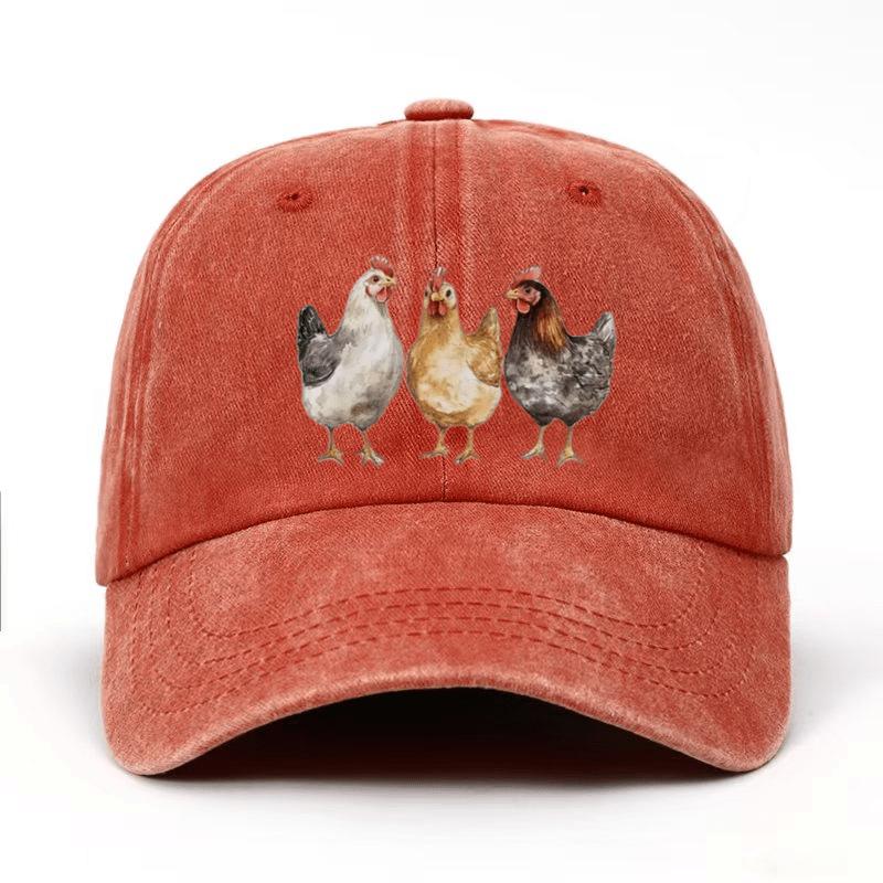 

1pc Retro Printed Embroidered Baseball Cap for Men and Women Outdoor Sunshade Duck Tongue Hats Accessories for Outdoor Travel Adjustable мандариновый