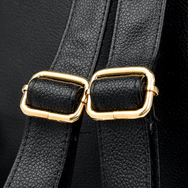 Dámská taška z měkké kůže Batoh pro maminku Proti krádeži Cestovní batoh