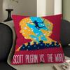 Scott Pilgrim Vs. The World Cushion Cover Pillowcase Upholstery Sofa Throw Pillow Home Decor Pillowcas